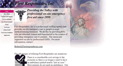 Desktop Screenshot of firstrespondersaz.com